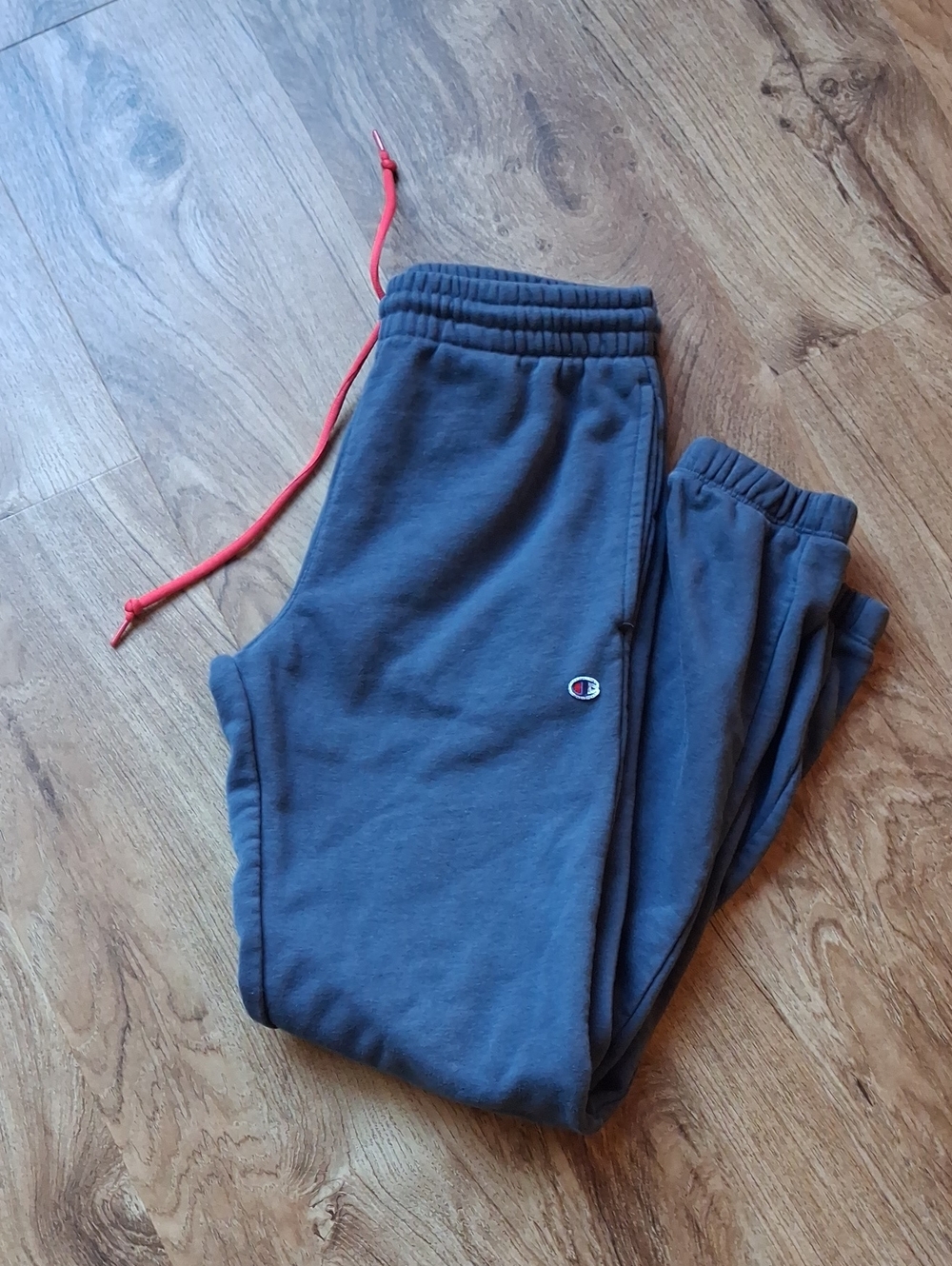 Champion Youth Navy Joggers with Red Drawcord
